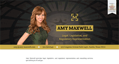 Desktop Screenshot of amy-maxwell.com