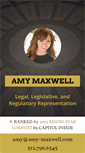 Mobile Screenshot of amy-maxwell.com